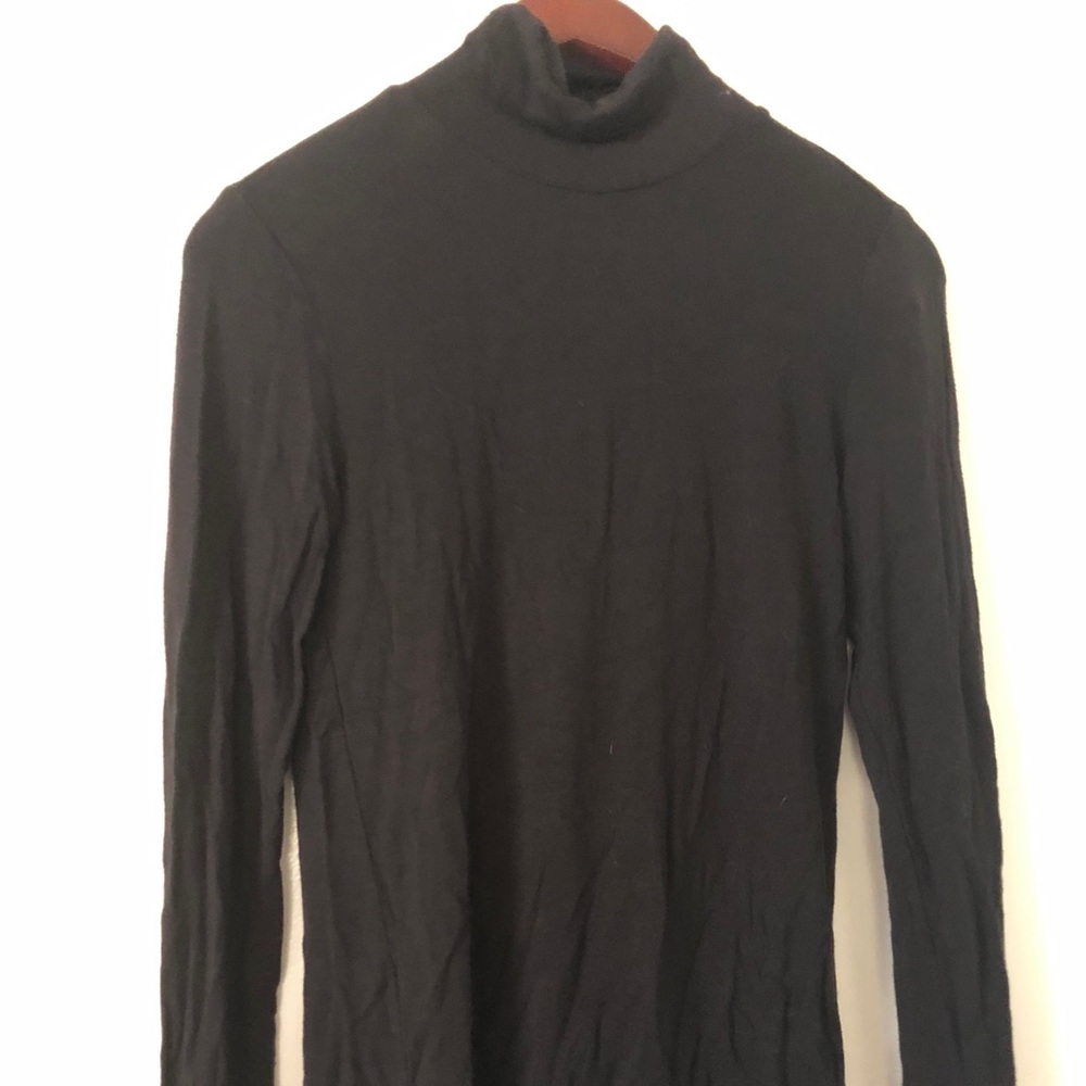 Black Lucky Brand mock turtleneck